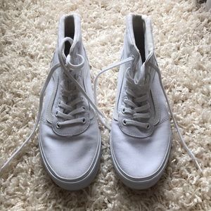 Vans Old Skool Sk8 Hi White Sneaker